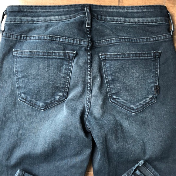 Rich & Skinny Dark Blue Skinny Jeans Size 25 - Picture 10 of 14